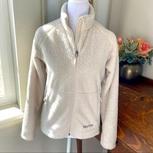 Marmot full zip fleece jacket EUC